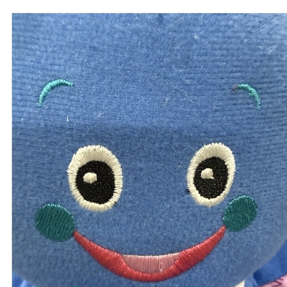 Disney Baby Einstein Kids II Musical Octopus Plush Toy Learning Colors Sewn Eyes